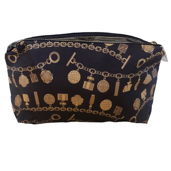 Estée Lauder Vintage Brown & Gold Charm Bracelet NEW - Picture 4 of 9